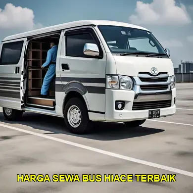 harga sewa bus hiace terbaik